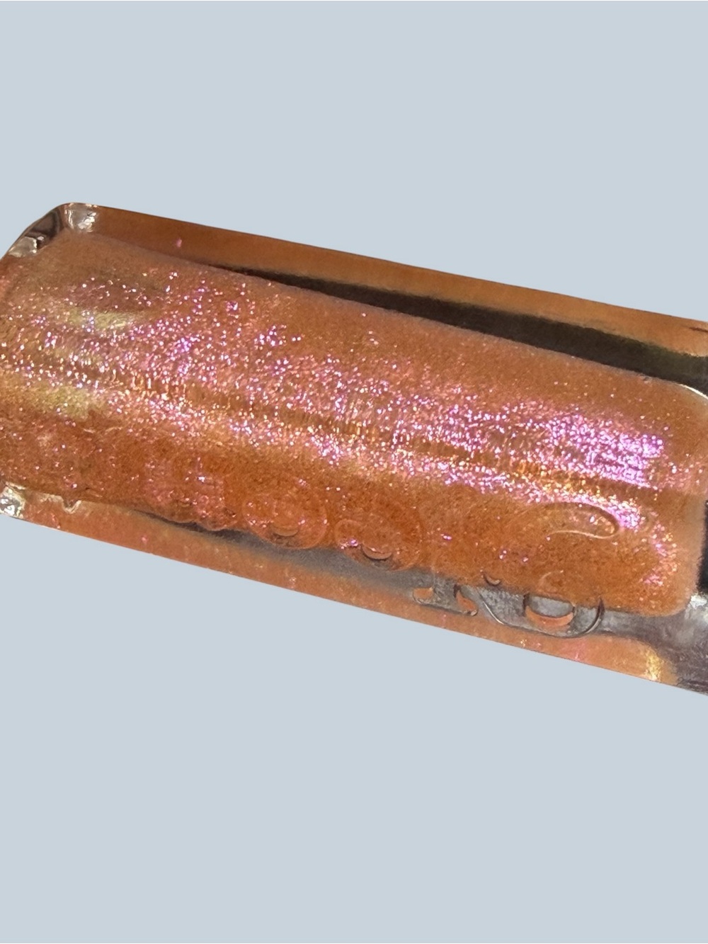 NEEN Glisten Up Shimmer Lip Gloss — Pink-Gold Sparkle in BYE-NIB